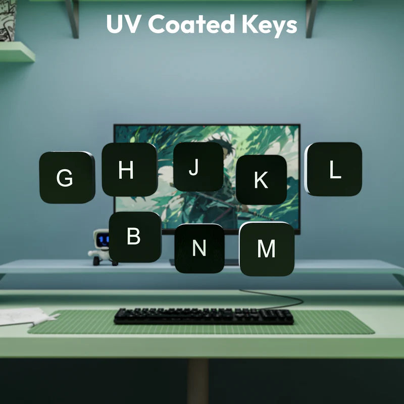 Zebronics K03 USB keyboard UV coated keys and plug and play connectivity