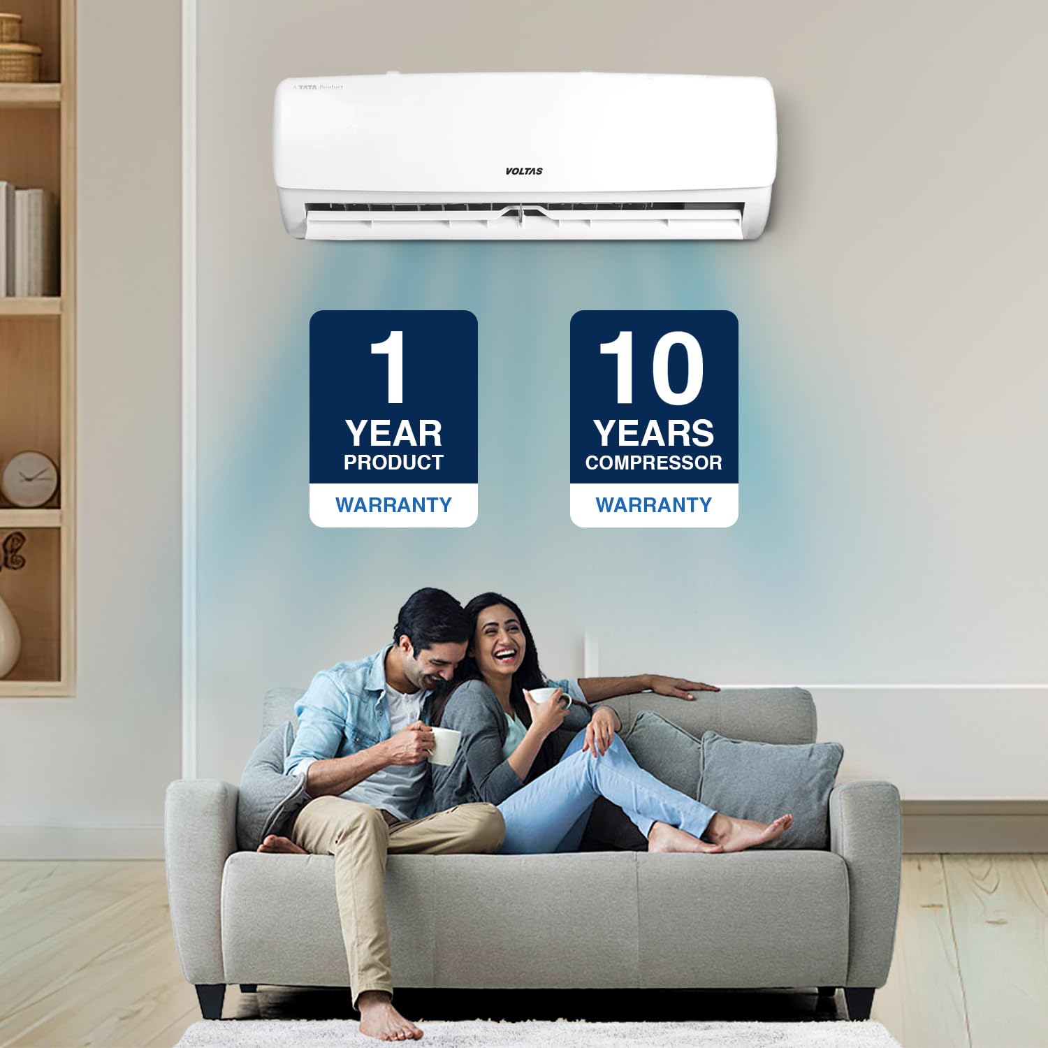 Voltas AC 1 Ton 3 Star Inverter Split – Vectra Elegant