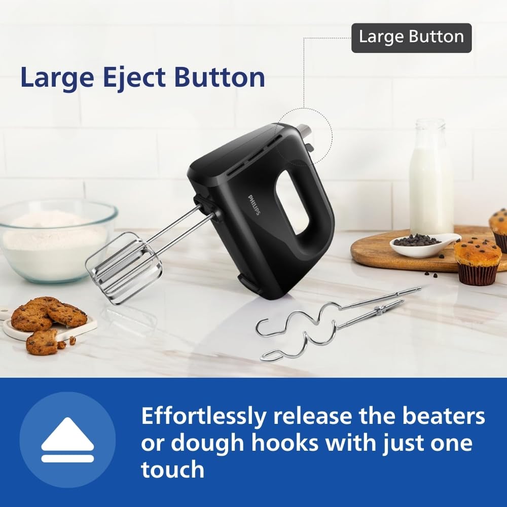Philips Hand Mixer HR3705/10 300W 5 Speed