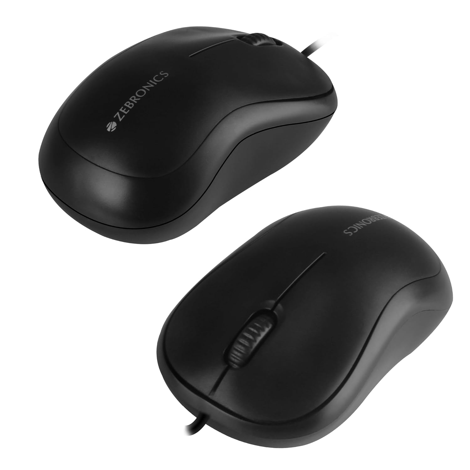 Zebronics Zeb-Comfort Wired USB Optical Mouse