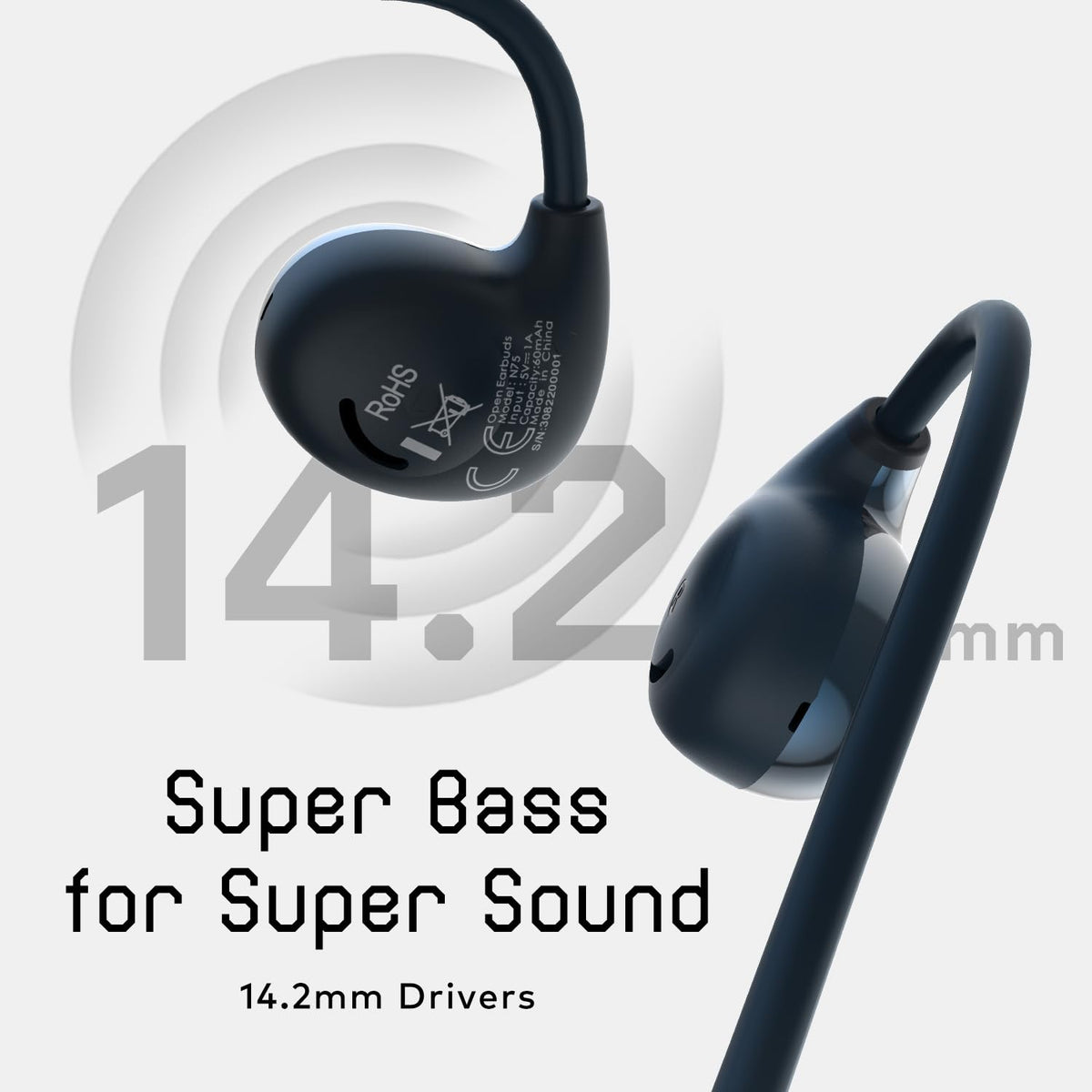 itel Roar 75 IEB 75 Open Ear Wireless Earphones Navin Mart
