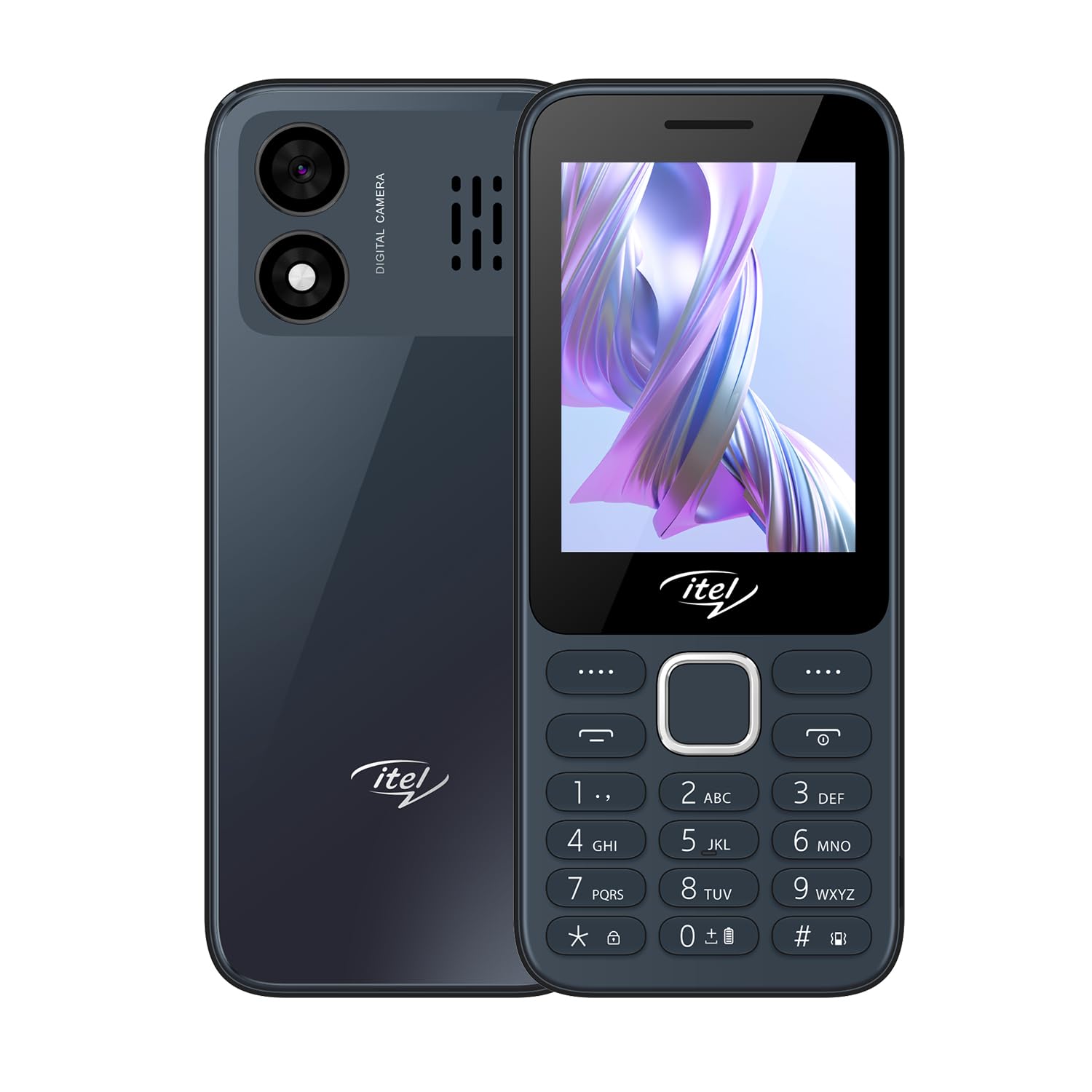 itel it5330 Keypad Mobile Phone Big Display Premium Glass