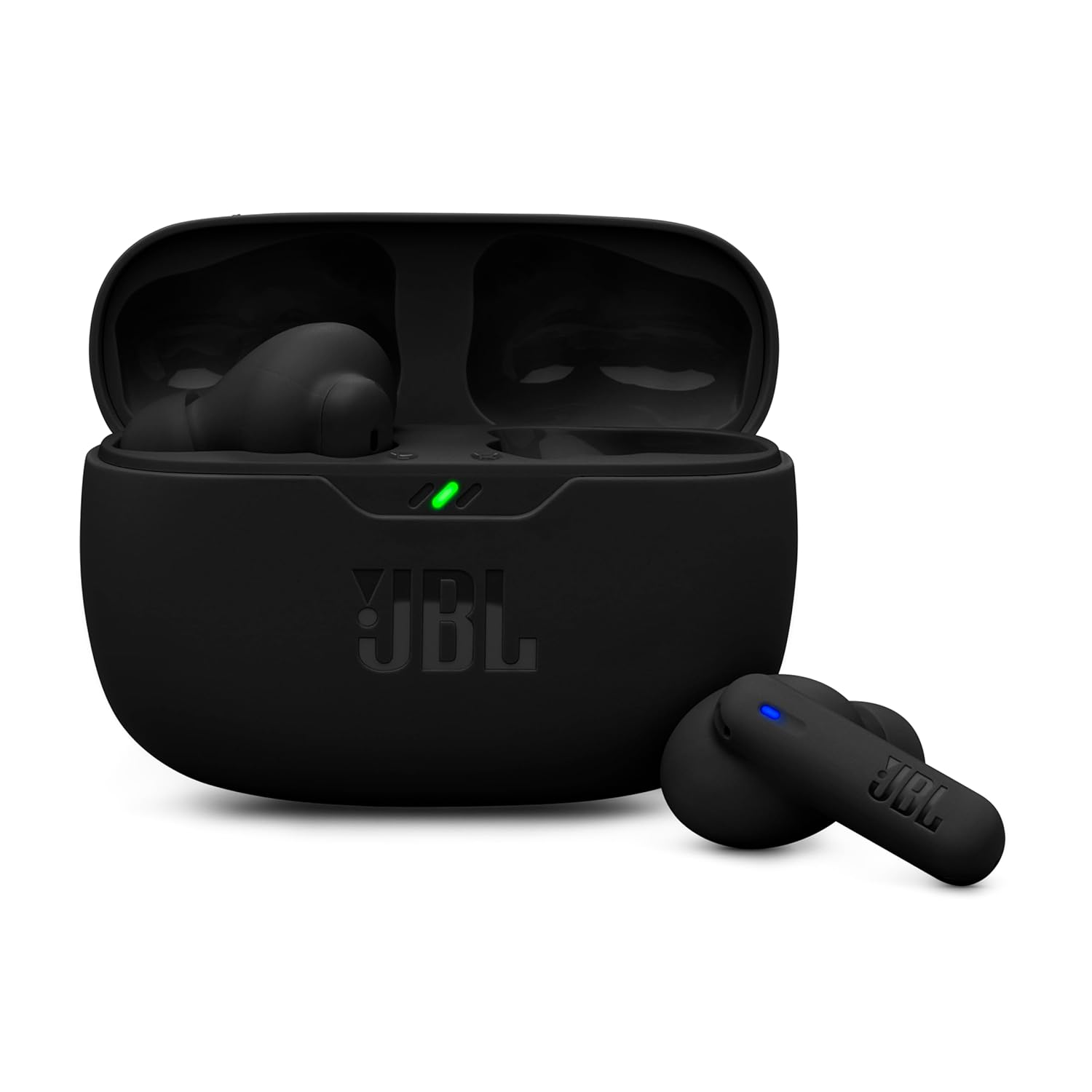 JBL Wave Beam 2 Ear Buds Wireless BluetoothV5.3, Active Noise Cancellation Earbuds,Multi Connect, App for Customized Extra Bass Eq, Relax Mode,Speed Charge, 40H Playback, Fast Pair,4 Mics,IP54