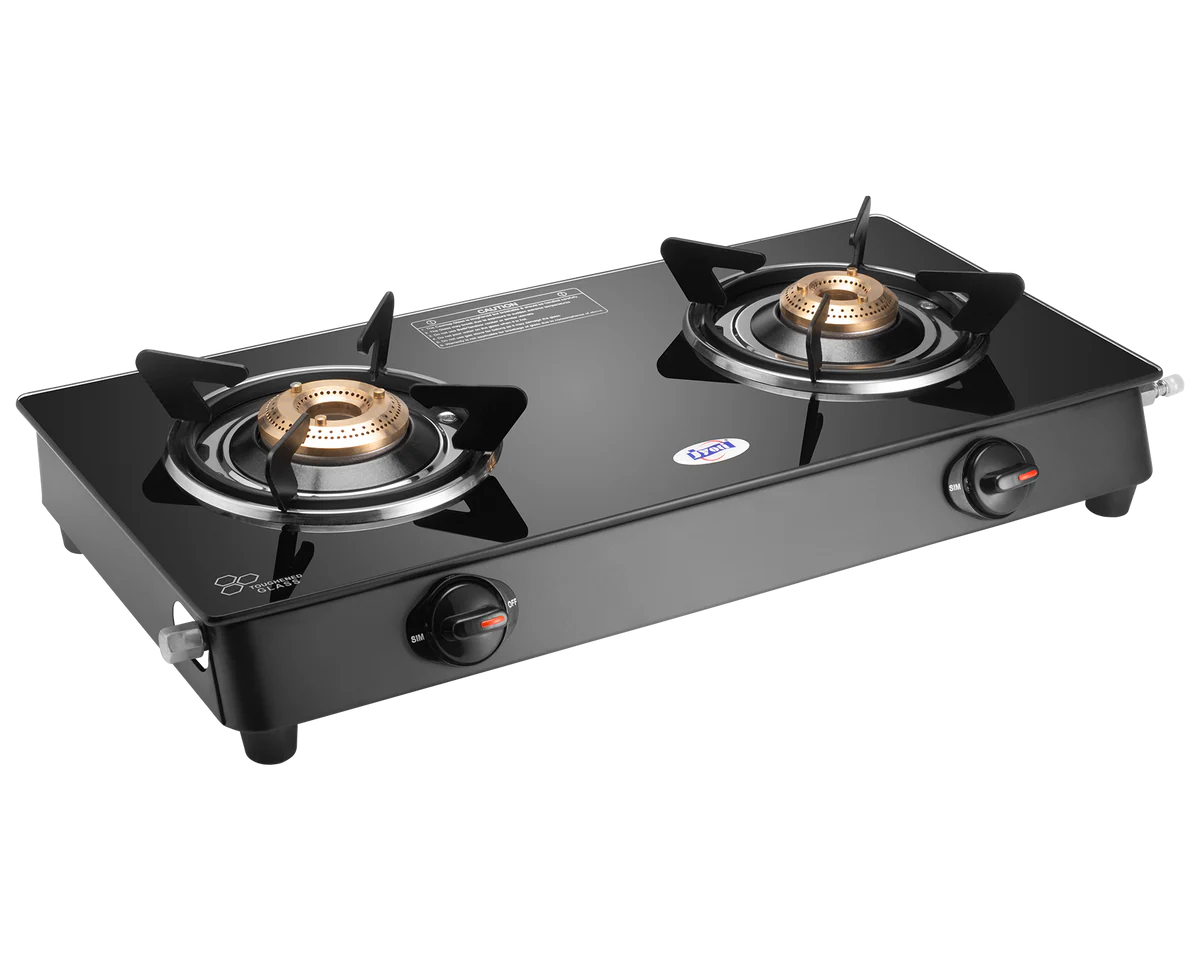 Jyoti 210 Black 2 Burner Gas Stove