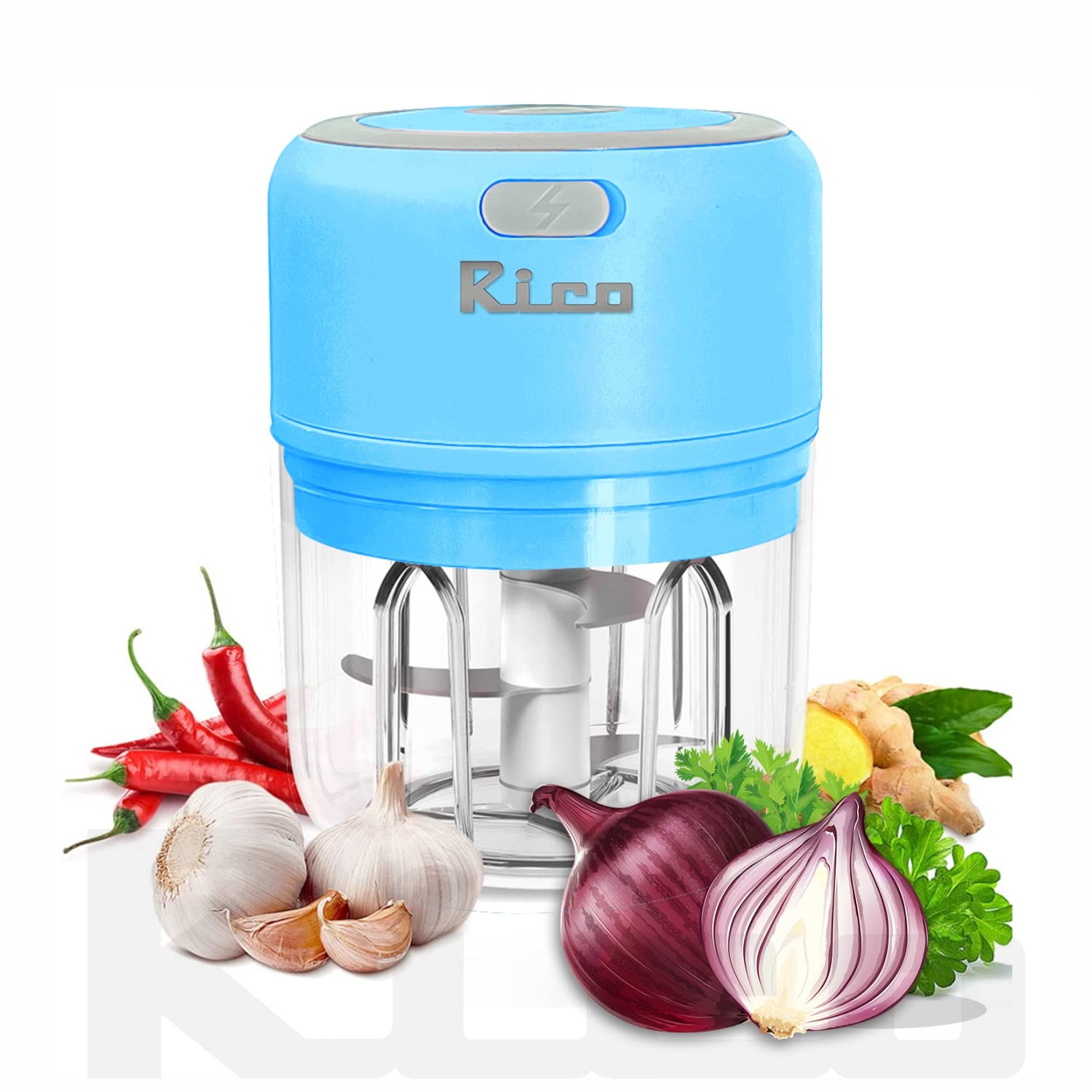 Rico Rechargeable Electric Mini Chopper – CH 2113