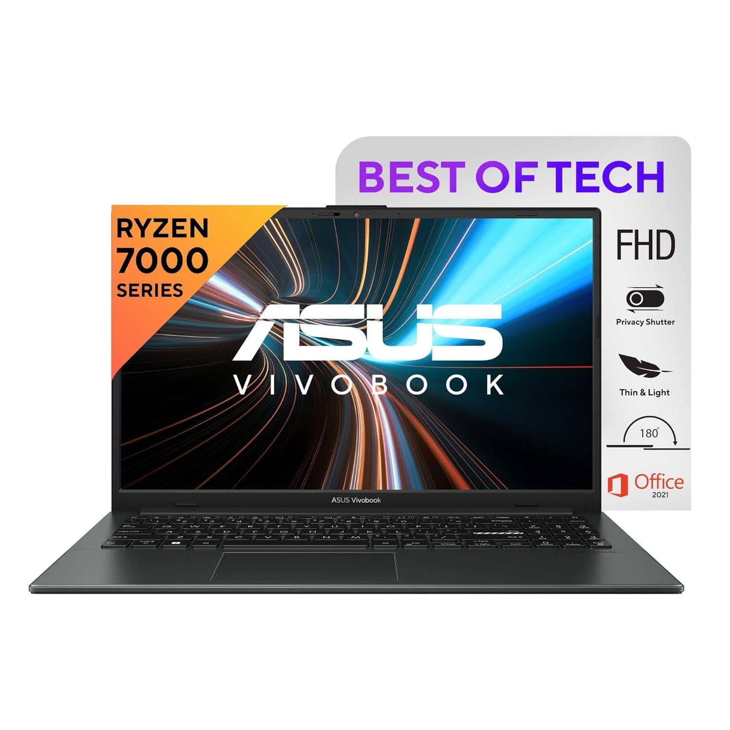 ASUS laptop Vivobook Go 15 Ryzen 3 Laptop - E1504FA-BQ2322WS