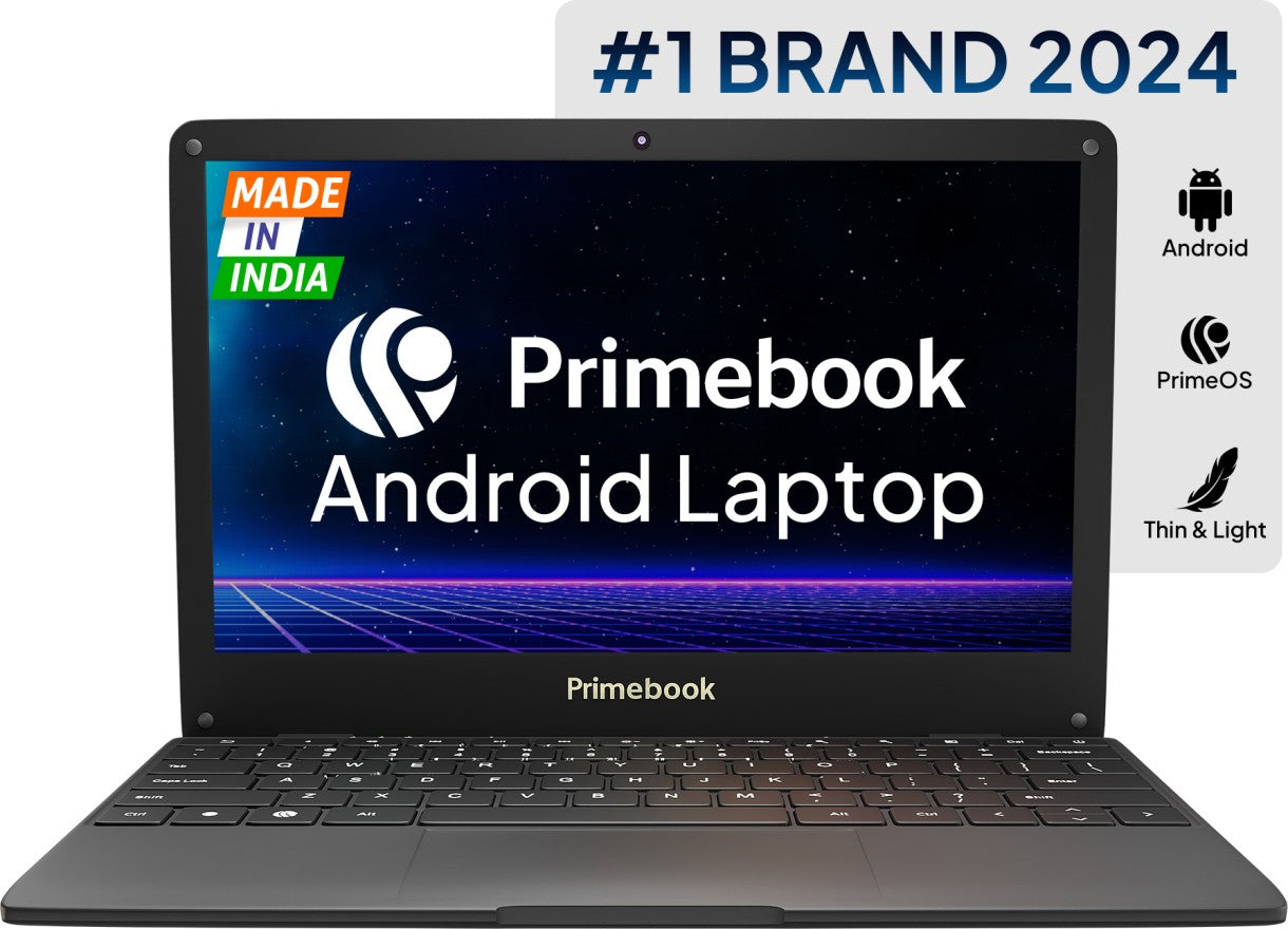 Primebook Wifi MediaTek MT8183 - (4 GB/64 GB EMMC Storage/Prime OS) PB Wifi Thin and Light Laptop  (11.6 Inch- Royal Black- 1.065 Kg)