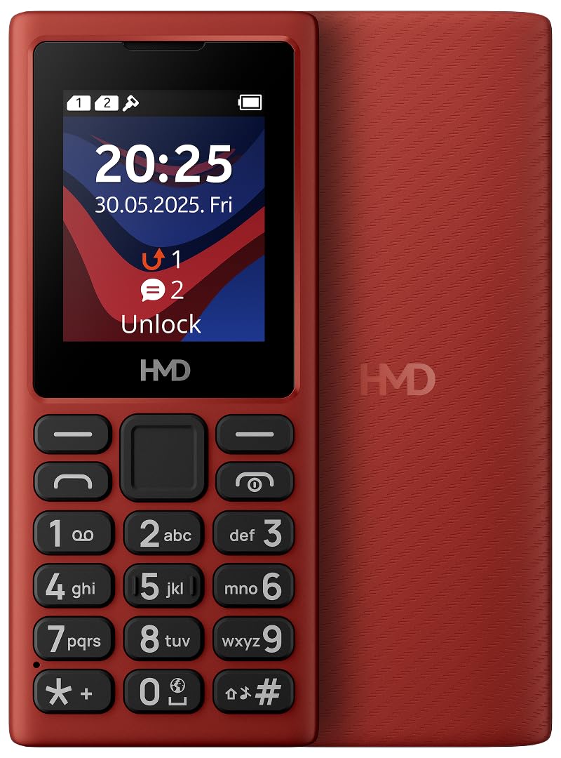 HMD 101 4G Feature Phone | YouTube, Facebook & Cloud Apps | Type-C Fast Charging