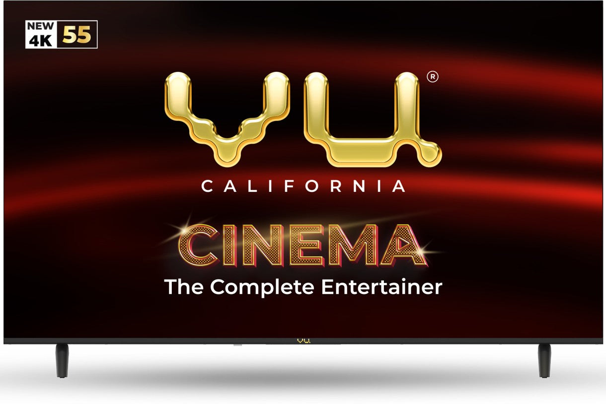 Vu Cinema 139 cm (55 inch) Ultra HD (4K) LED Smart WebOS TV 2024 Edition (55CINEMA)  With 3 Year Warranty