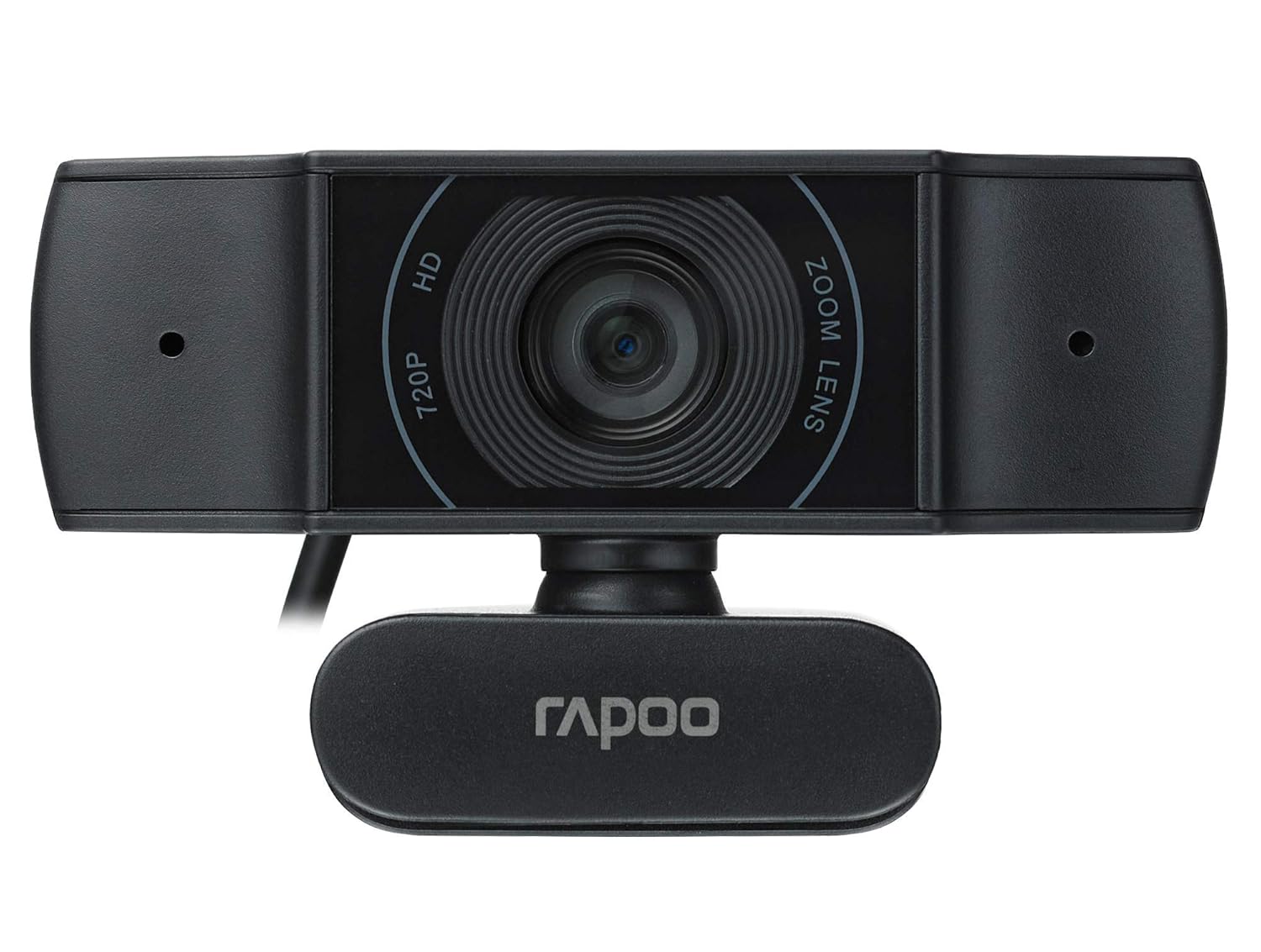Rapoo C200 USB 720P HD Webcam with Dual Noise-Reduction Mic