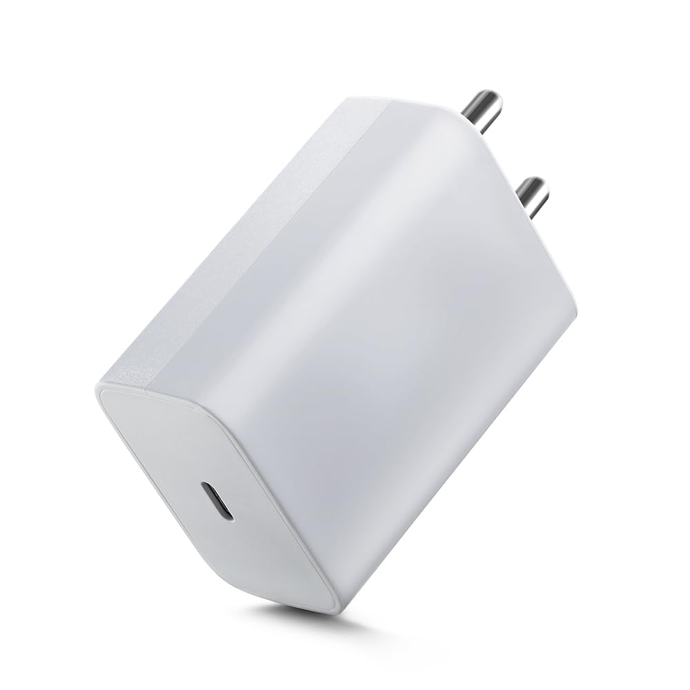 Lava 33W Type C Fast Wall Charger with PD Technology | Fast Charging Compatible with iPhone, iPad, Lava, Samsung Galaxy, Redmi, Mi, Oppo and Other Android Devices with PD 3.0 | Premium Design