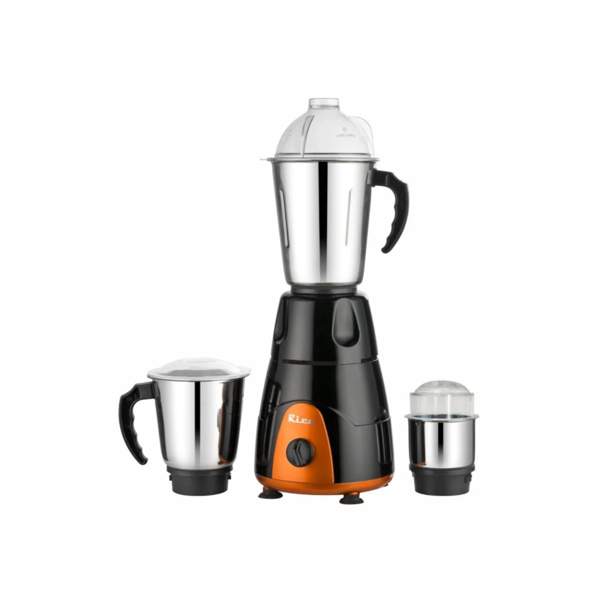 Rico Mixer Grinder 550W MG123B | 3 Jars for Everyday Grinding & Mixing