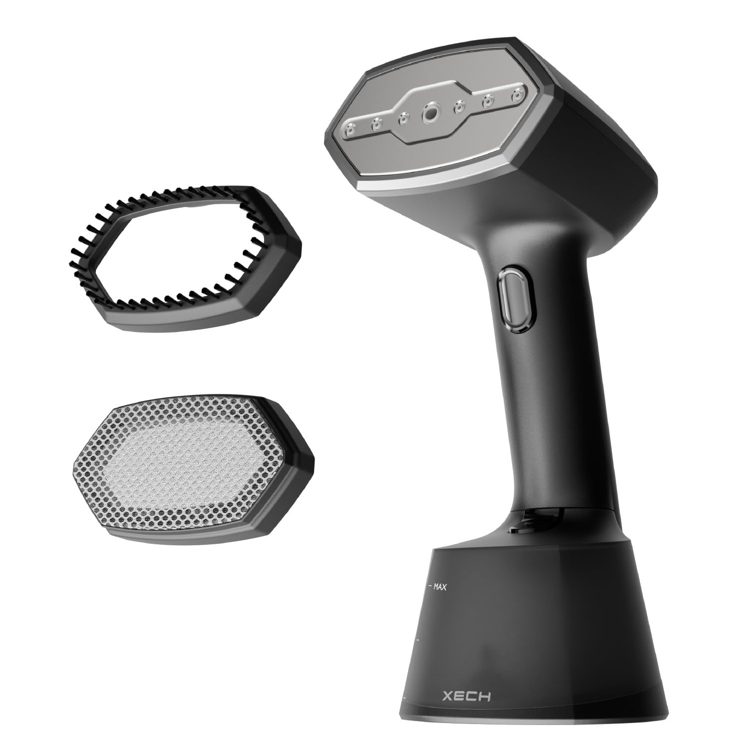 Xech Garment Steamer For Clothes Steam Iron Press 270Ml Water Tank Vertical And Horizontal Steaming 22G/Min 1400 Watts Fast Heating Kills 99.9%* Bacteria (Steamgun XL)