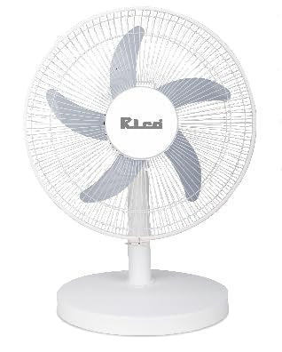 Rico AirSwift Rechargeable 12" Table Fan RF2503