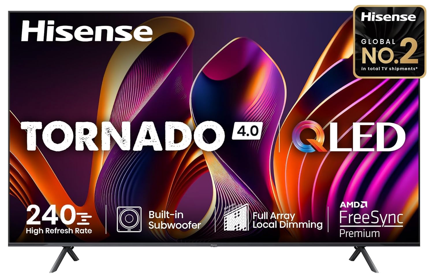 Hisense 215 cm (85 inches) Q7N Series 4K Ultra HD Smart QLED TV 85Q7N (Dark Grey) With 3 Year Warranty