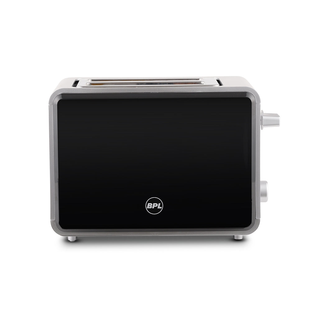 BPL MX 750W Pop-up Toaster – Model BPTPM0022S, Black & SilverProduct Description