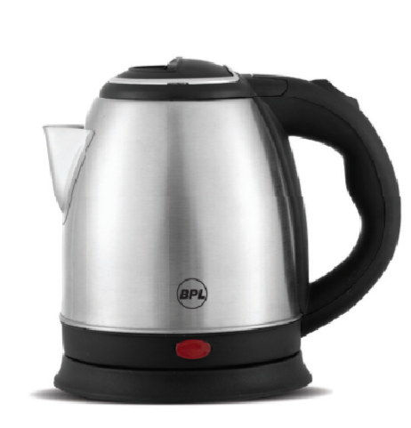 BPL Electric Kettle | 1.2 L Capacity | 1350 W Power | Stainless Steel Body | Auto Shut-Off
