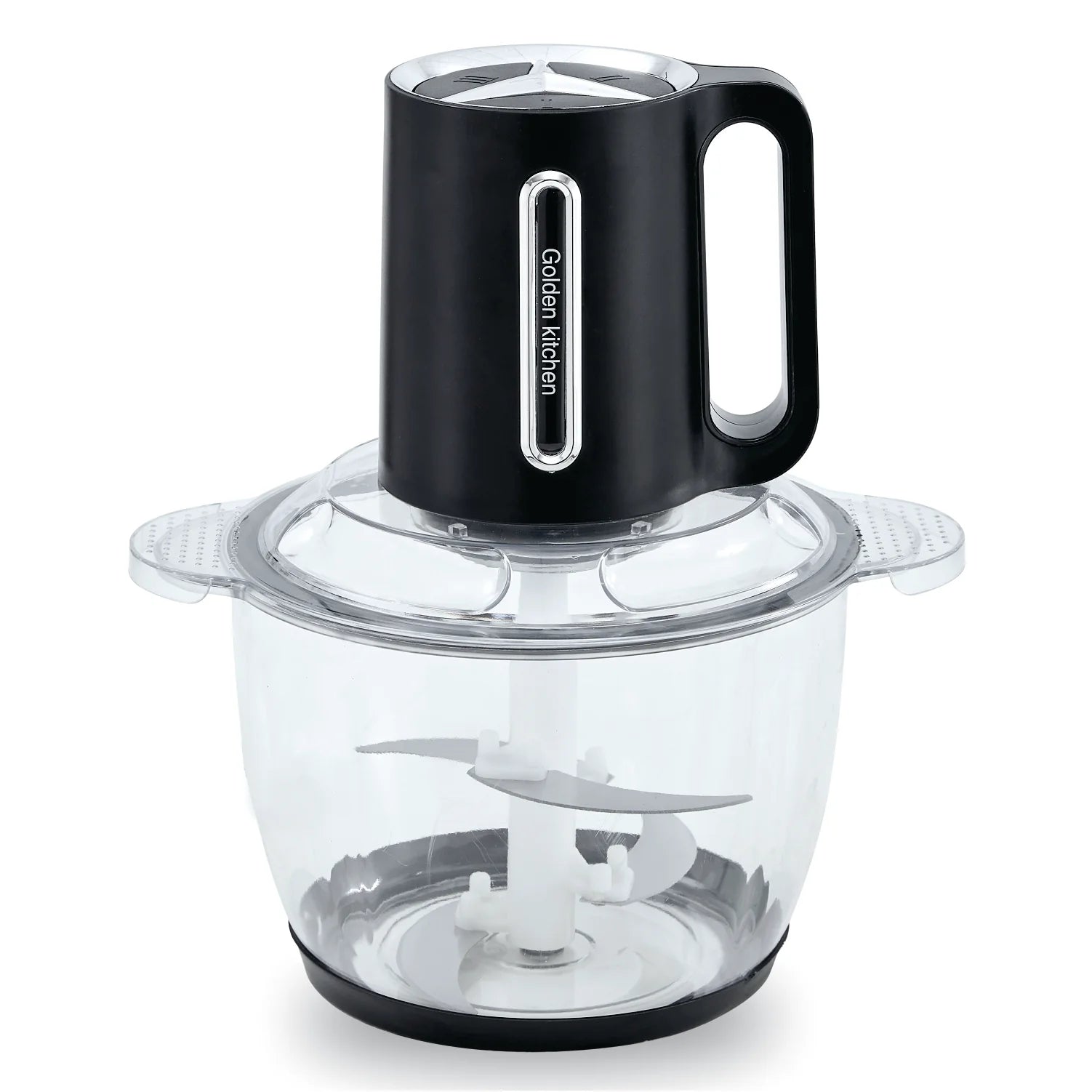 Rico 3 Litre Transparent Bowl Chopper with Garlic Peeler & Whipper – 3 Speed with 300W Copper Motor CH2510