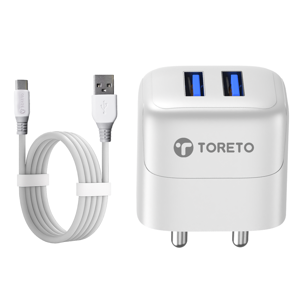 Toreto TOR-1510 C VELO 2 15W Dual USB Charger