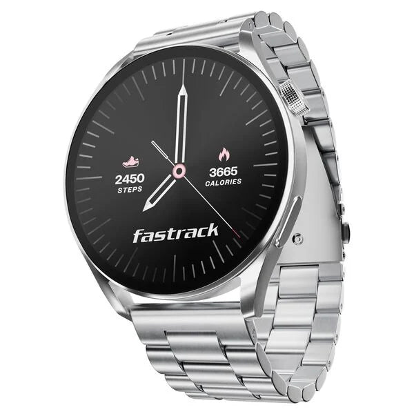 Fastrack Dezire FX1 with 3.5 CM UltraVU Display with Functional Crown,SingleSync BT Calling