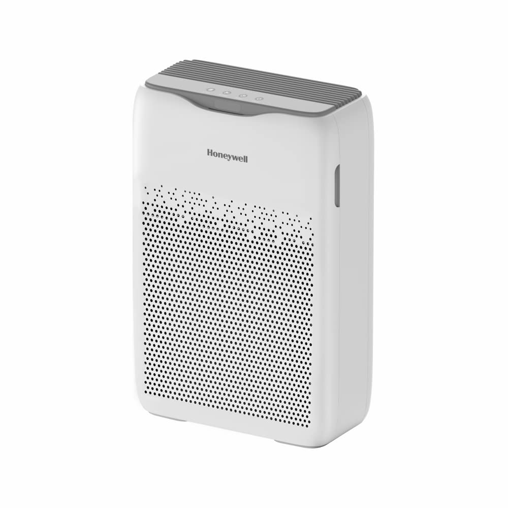 Honeywell Air Purifier for Home, 4 Stage Filtration, Covers 388 sq.ft, High Efficiency Pre-Filter, H13 HEPA Filter, Activated Carbon Filter, Removes 99.99% Pollutants & Micro Allergens - Air touch V2