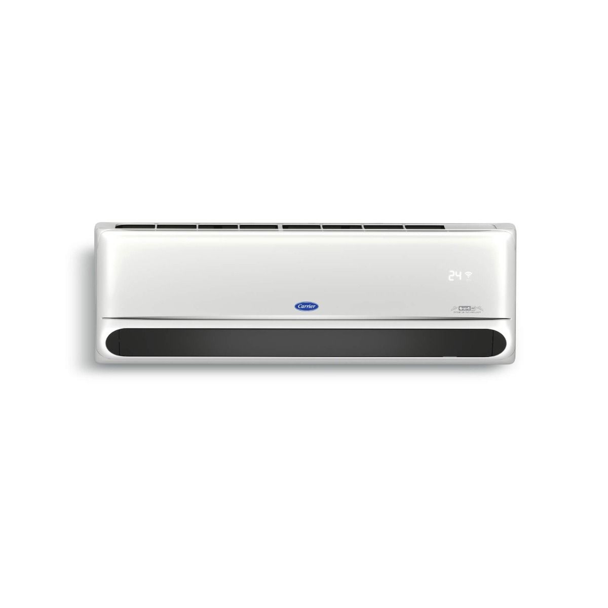 Carrier 1 Ton 3 Star Hybridjet Inverter Split AC (Copper- Convertible 6-in-1 Cooling-Anti Viral Guard & Smart Energy Display- 2025 Model-Indus Exi-CAI12IN3R34F0-White)