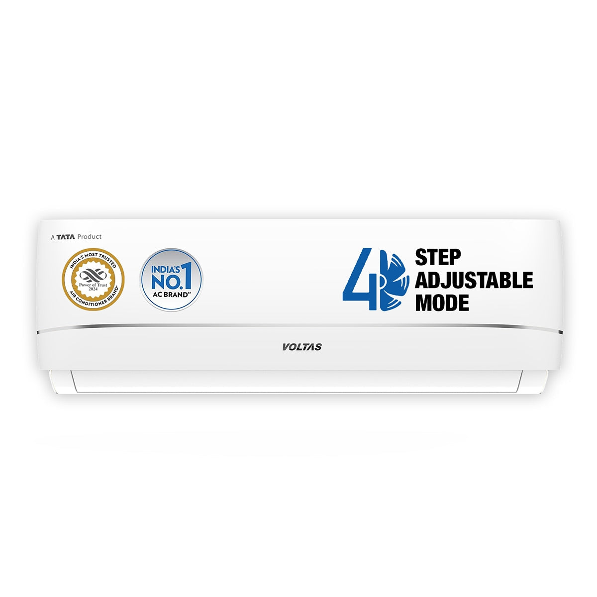 Voltas 183V Vectra Zenith Silver 1.5 Ton 3 Star Inverter Split AC | Copper | 4-in-1 Adjustable Mode | Anti-Dust Filter