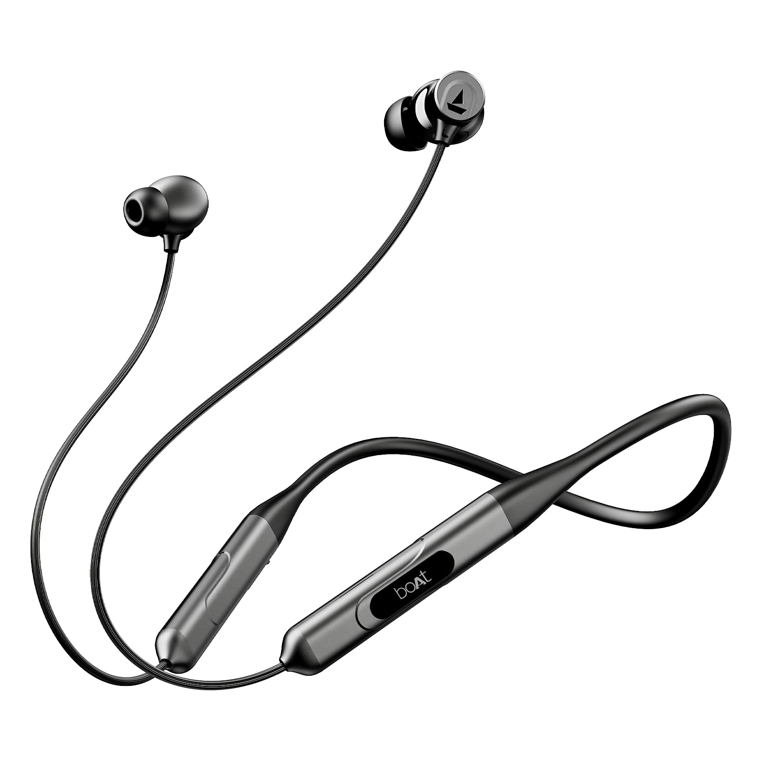 boAt Rockerz 255 ANC,100HRS Battery,Spatial Audio,ANC(~32Db),Fast Charge(10Mins=24HRS),3Mics Aienx,13Mm Drivers,Power Earbuds,Bluetooth Neckband,in Ear Wireless with Mic Earphones