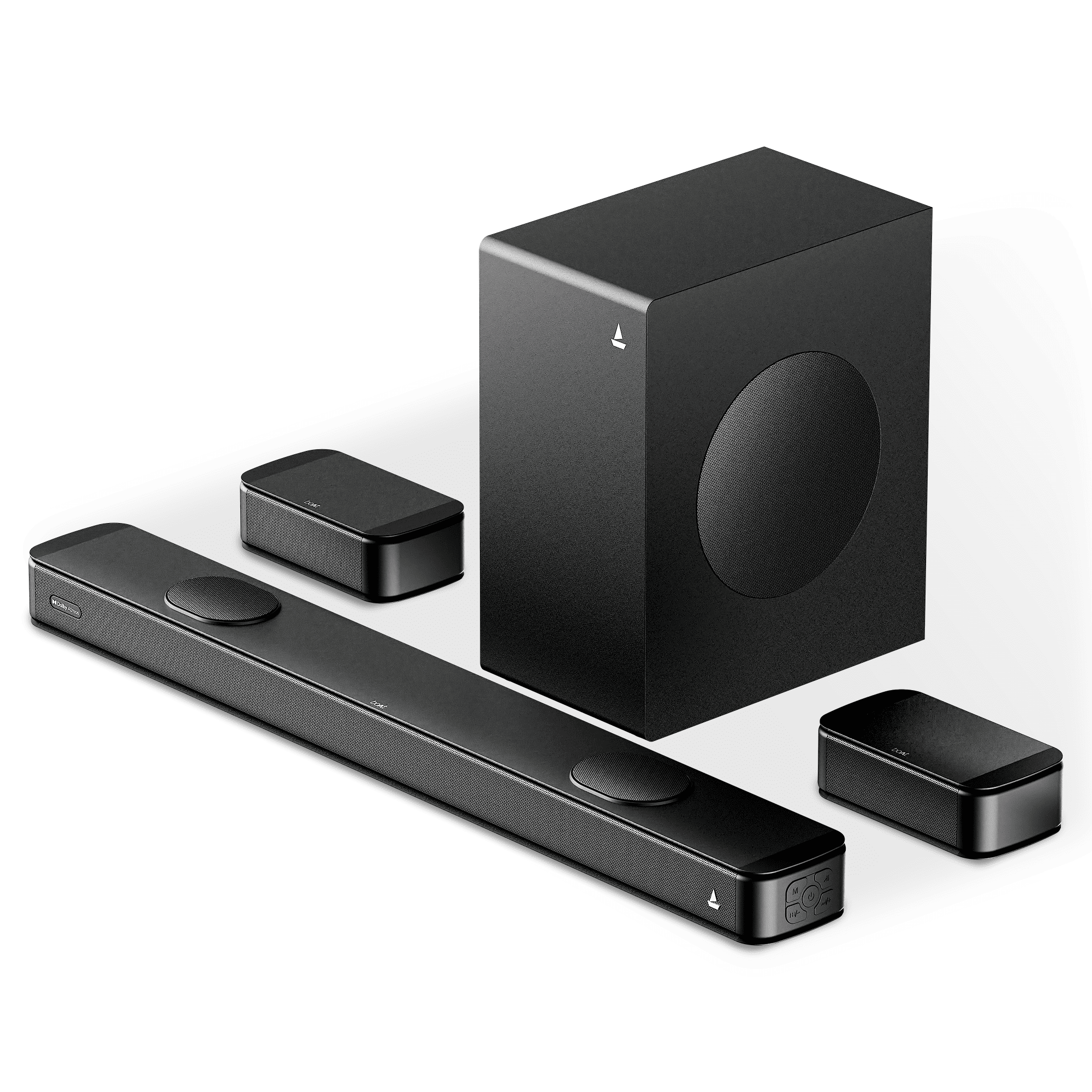 boAt Aavante Prime 5050DA 5.1.2 Dolby Atmos Soundbar with Subwoofer & Bluetooth v5.3