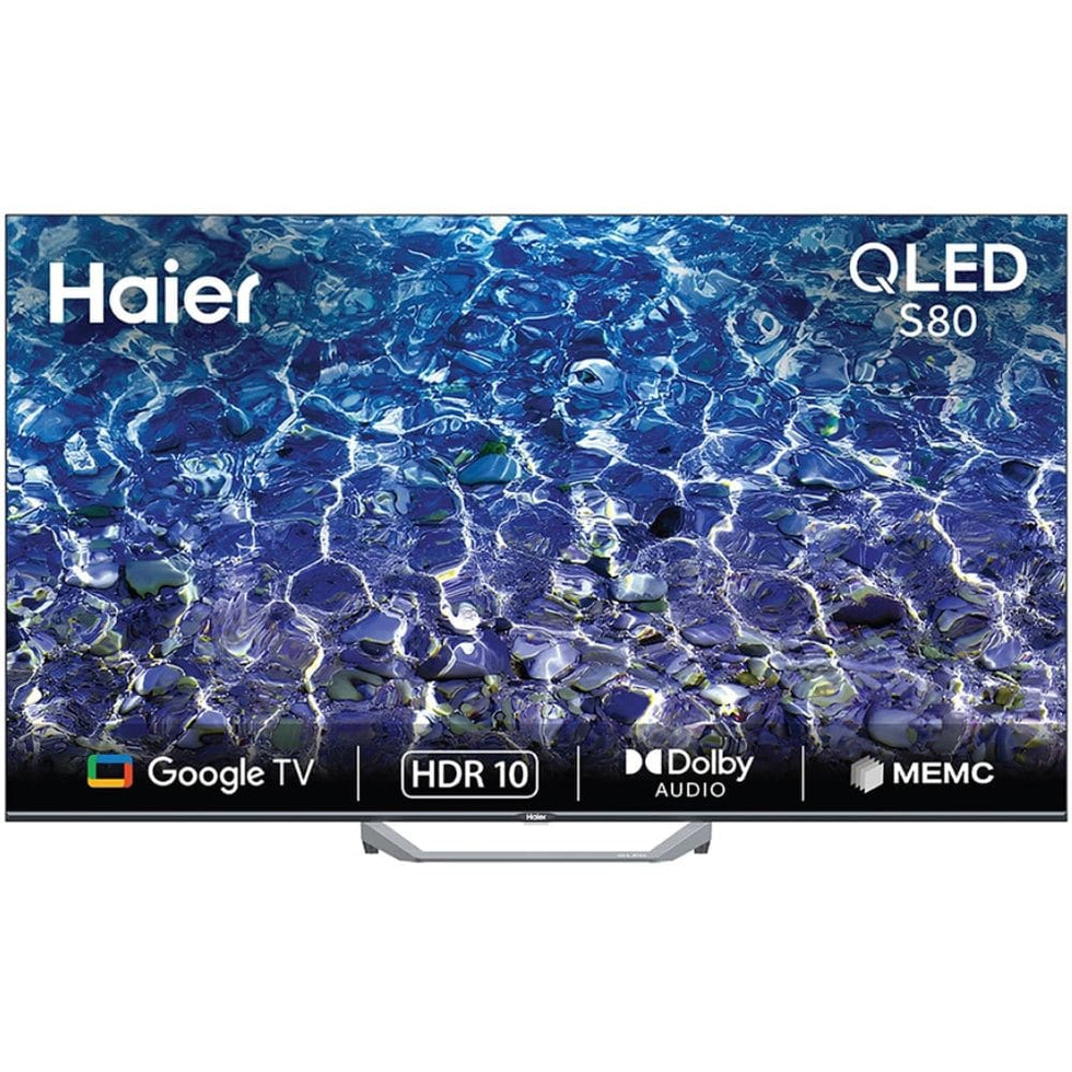 Haier Smart TV H65S80FUX 65 Inch 4K QLED Google TV