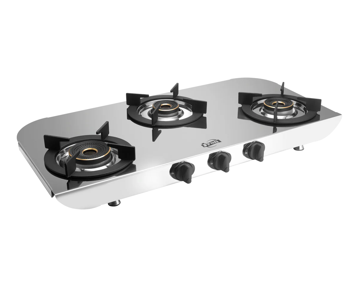 Jyoti 342 Hulk SS 3D Burner Gas Stove