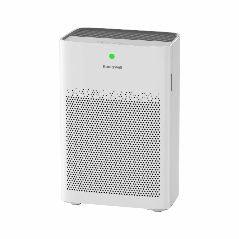 Honeywell Air Purifier for Home, 4 Stage Filtration, Covers 693 sq.ft, High Efficiency Pre-Filter, H13 HEPA Filter, Activated Carbon Filter, Removes 99.99% Pollutants & Micro Allergens - Air touch P1