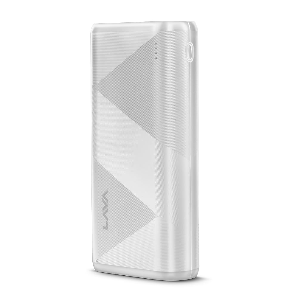 Newly Launched Lava POWERMAX [20000mAh] 22.5W Premium Fast Charging Power Bank with Triple Charging Ports, Superior Graphic Design, Strong Polycarbonate Body & BIS Certified, Made in India