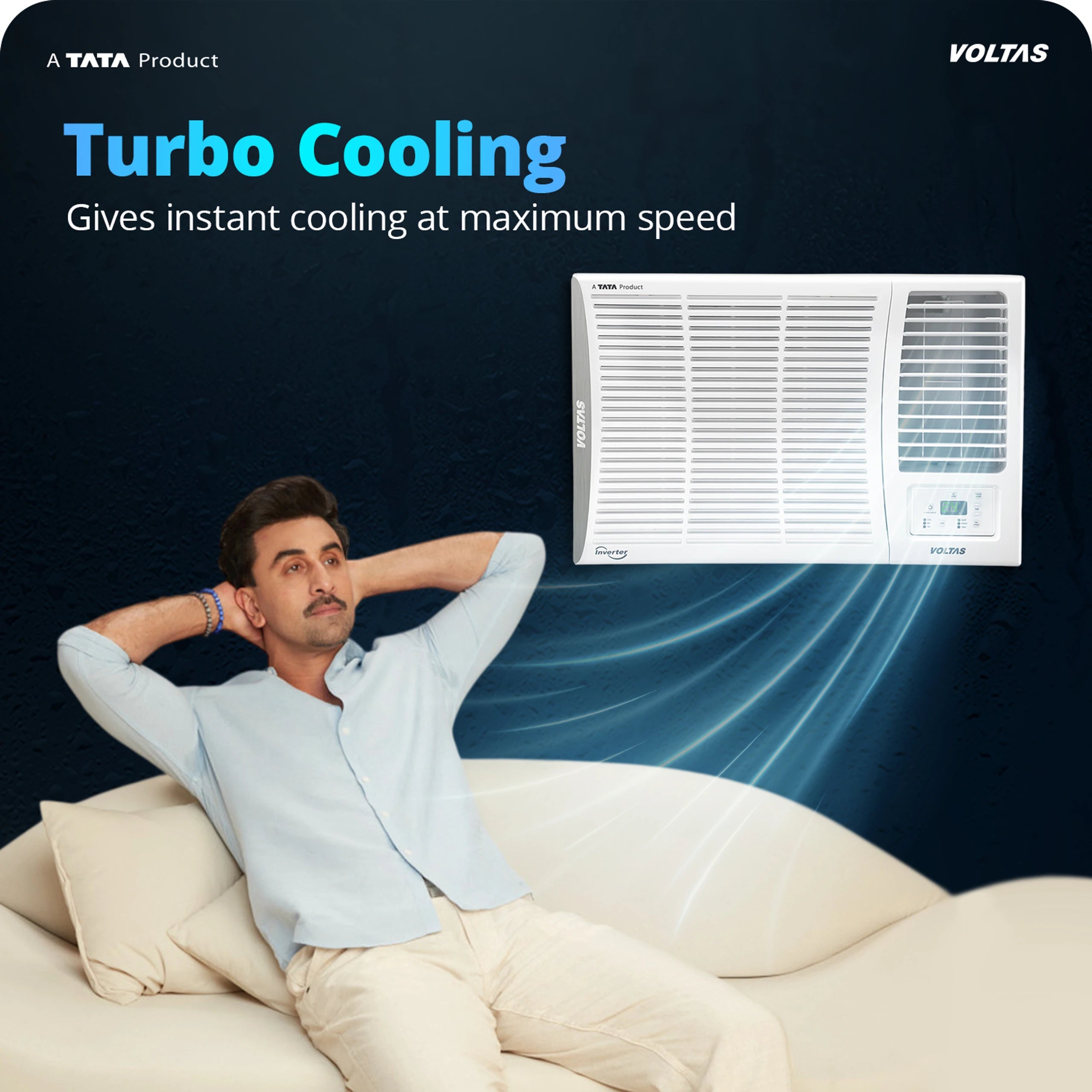 Voltas 1.5 Ton 2 Star Fixed Speed Window AC Vectra Series