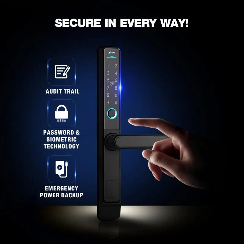 Narrow Style Fingerprint Lock