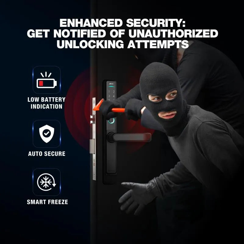 Narrow Style Fingerprint Lock
