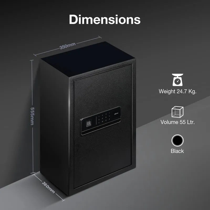 Ozone 55 Litres Wi-Fi Safe Locker