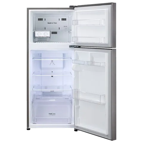 LG 242 L Frost Free Double Door 2 Star Convertible Refrigerator  (Dazzle Steel- GL-N292BDSY)