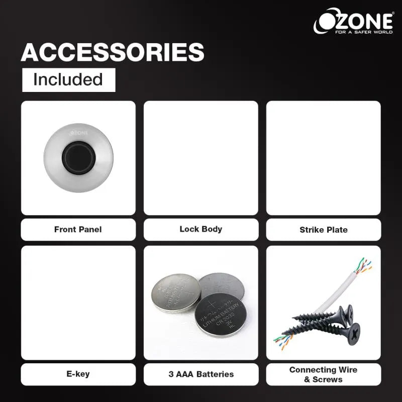 Satin Nickel Furniture Lock
