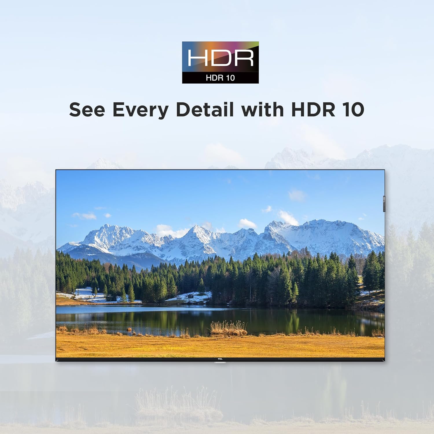 TCL TV 50 Inch S5K Full HD QLED Smart Google TV with vibrant butterfly design and smart features