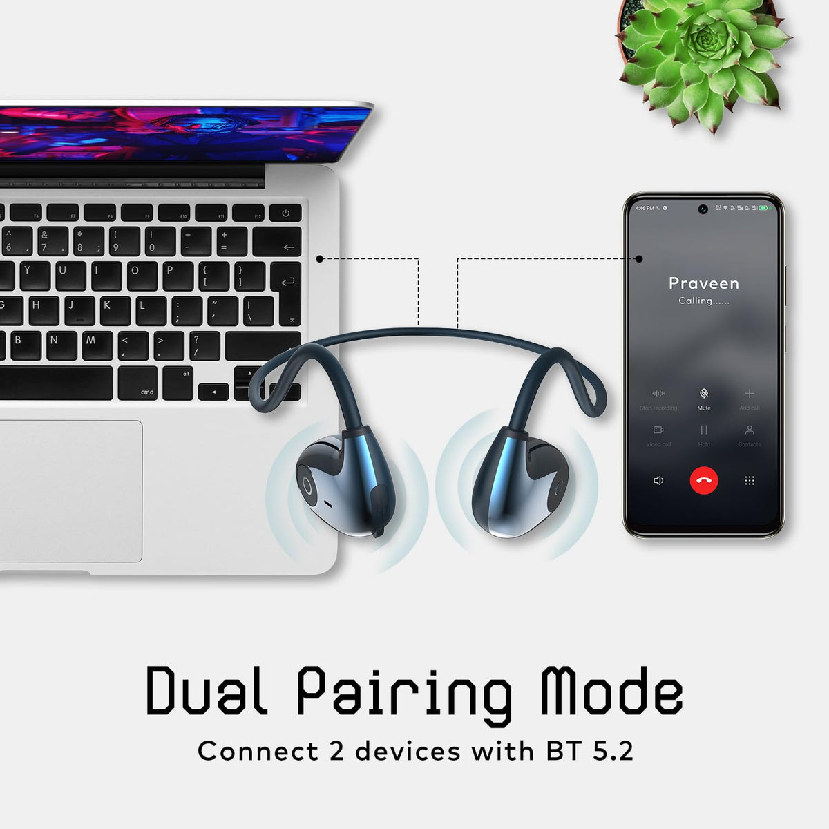 itel Roar 75 IEB 75 Open Ear Wireless Earphones Navin Mart