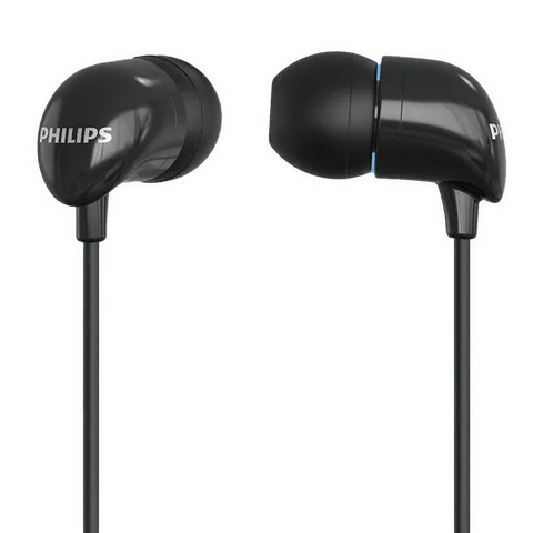 PHILIPS TAE1126BK/94 Wired Earphone with Mic (In Ear, Black)