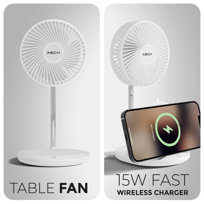 Aerocharge — Table Fan with Wireless Charger