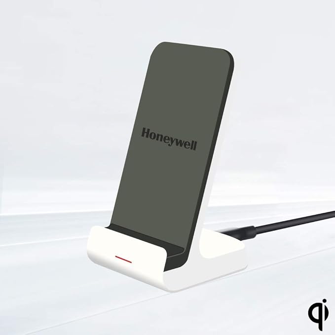 Honeywell Zest D Wireless Charger, 10W Wireless Mobile Phone Charger, QI Certified, Fast Charging, Compatible with iPhone 14/13/12/11/X/8, Galaxy S22/S21/S20/Note20 & All QI Enabled Smartphones
