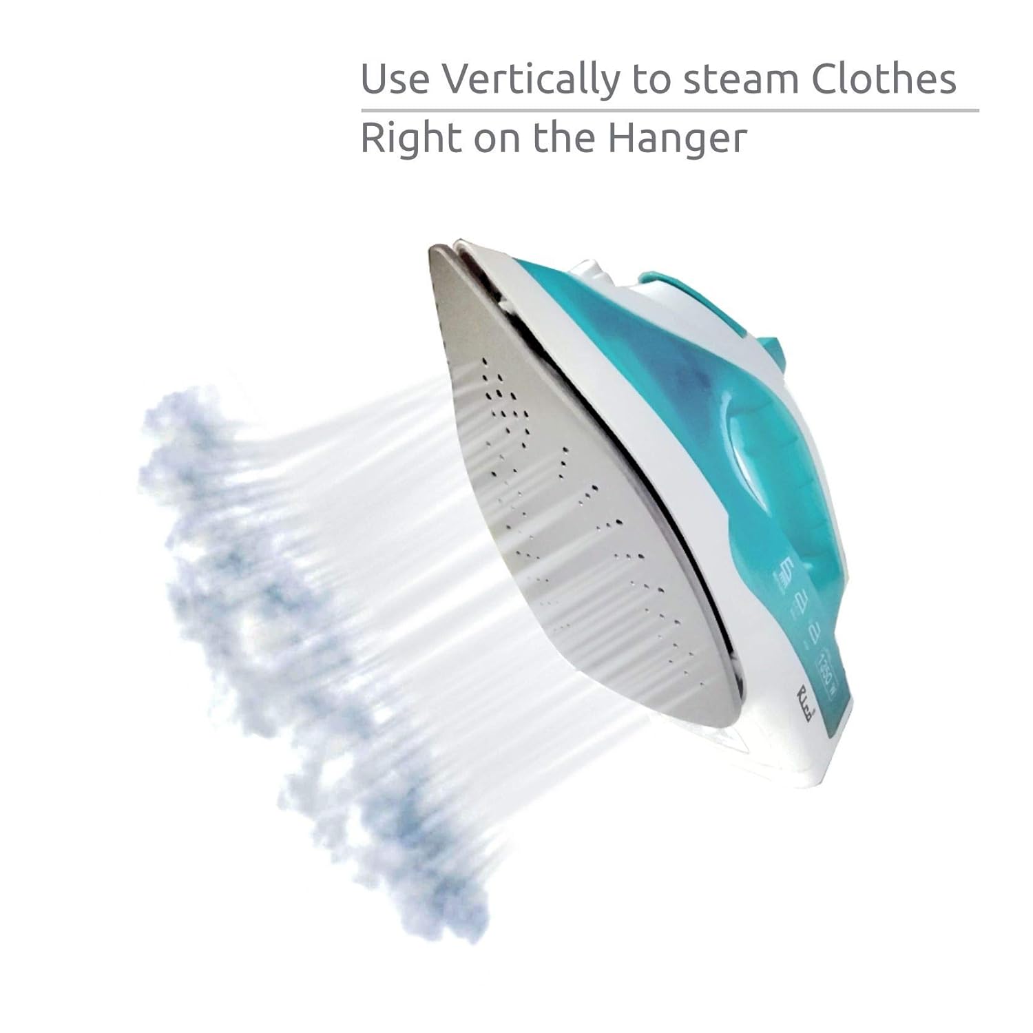 Rico Steam Iron | 1350 Watt | Light weight |Super Fast Heating | Protects Your Garments |Japanese Technology | 2 Year Replacement Warranty I Made In India (SI03)