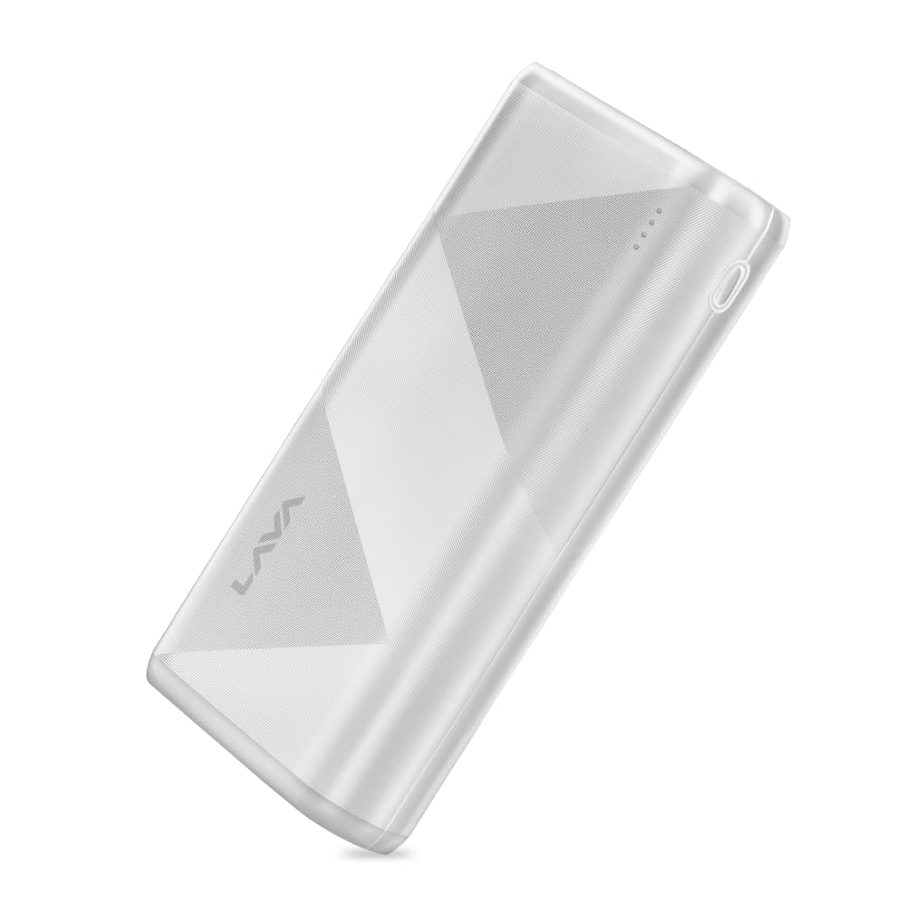 Newly Launched Lava POWERMAX [10000mAh] 22.5W Premium Fast Charging Power Bank with Triple Charging Ports, Superior Graphic Design, Strong Polycarbonate Body & BIS Certified, Made in India