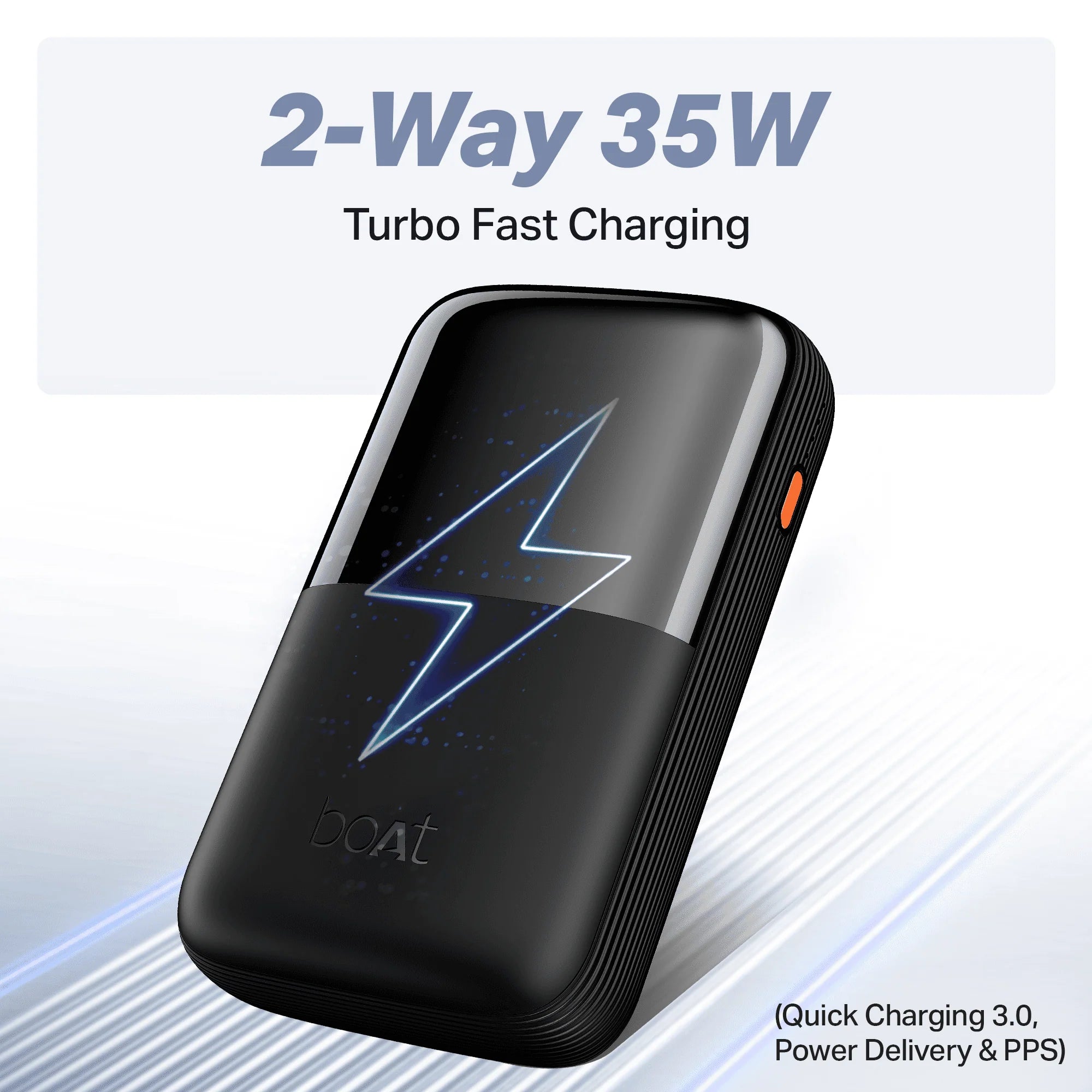 boAt Energyshroom PB400 Turbo X 20000mAh Power Bank