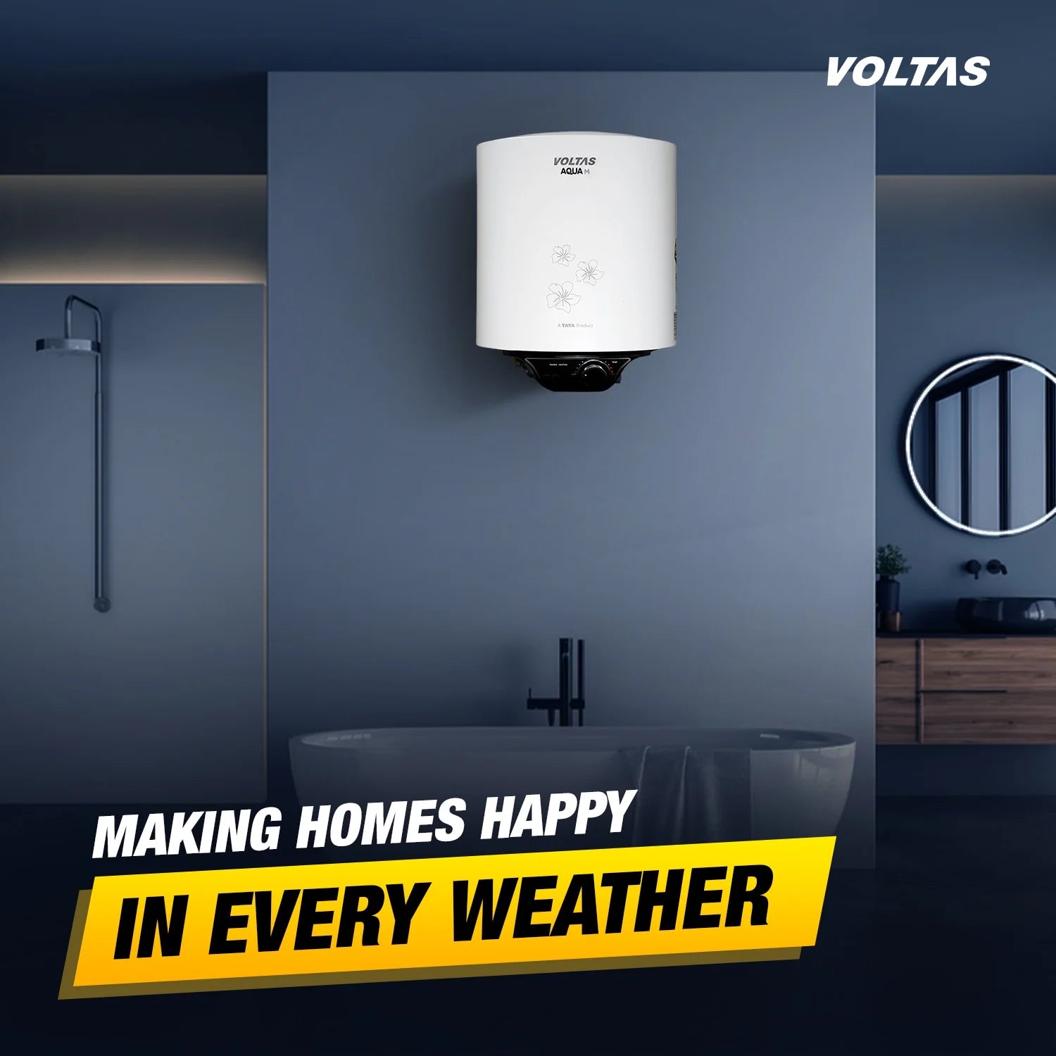 Voltas Aqua M 15 L (2000 W) Water Heater – Reliable Comfort for Modern Homes
