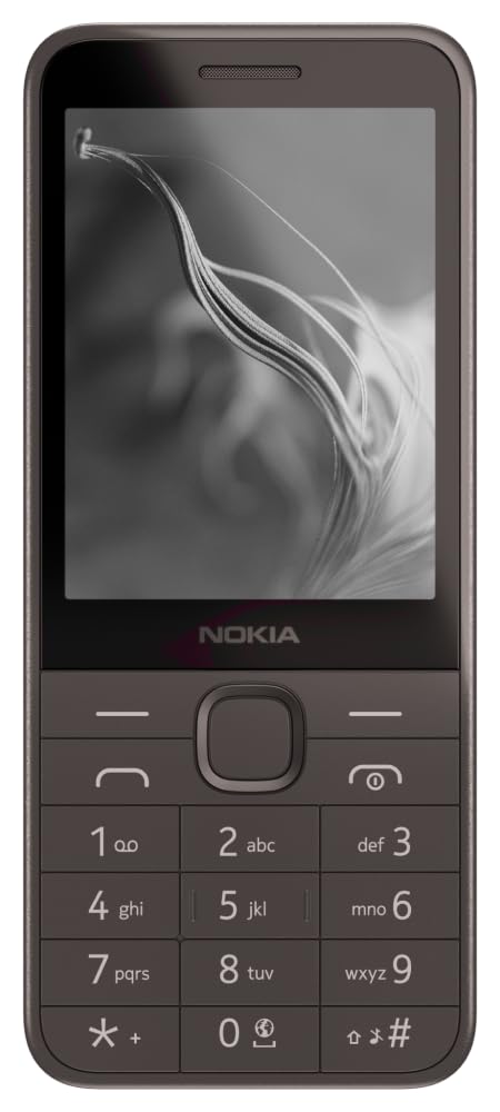 Nokia 235 4G | All-New Keypad Phone with Dual SIM, Scan & Pay UPI, Rear Camera, Wireless FM Radio, MP3 Player, Bluetooth & USB Type C