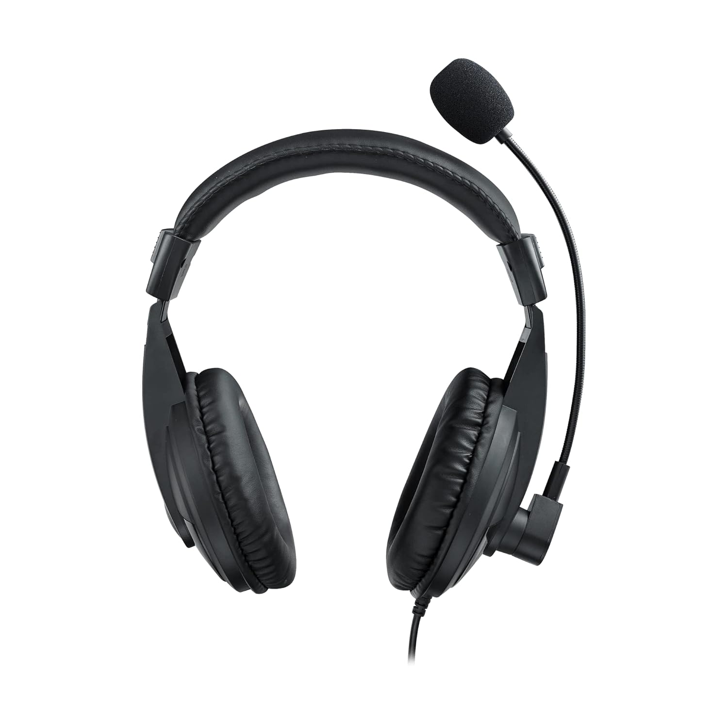 Rapoo H150S USB Wired Stereo Headset – 40 mm Drivers, 360° Rotatable Mic, Noise-Reduction, Over-Ear Design